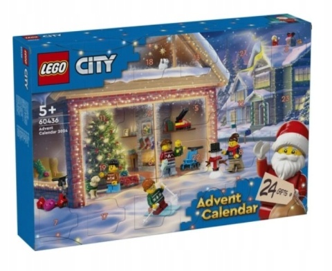 LEGO 60436 City - Kalendarz adwentowy na 2024 rok