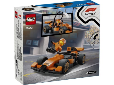 LEGO 60442 City - F1 Kierowca i bolid McLaren LEGO 60442 City - F1 Kierowca i bolid McLaren