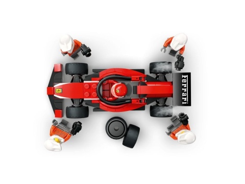 LEGO 60443 City - F1 Pit stop i mechanicy z bolidem Ferrari LEGO 60443 City - F1 Pit stop i mechanicy z bolidem Ferrari