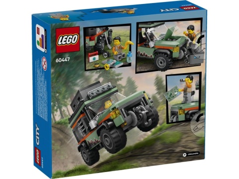 LEGO 60447 City - Górska ciężarówka terenowa 4x4 LEGO 60447 City - Górska ciężarówka terenowa 4x4