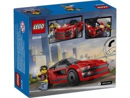 LEGO 60448 City - Czerwony samochód sportowy
