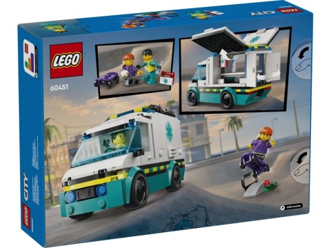 LEGO 60451 City - Karetka pogotowia LEGO 60451 City - Karetka pogotowia