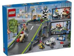 LEGO 60460 City - Bez granic: tor z rampami dla wyścigówek