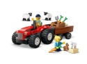 LEGO 60461 City - Czerwony traktor z przyczepą i owcą