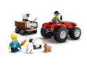 LEGO 60461 City - Czerwony traktor z przyczepą i owcą