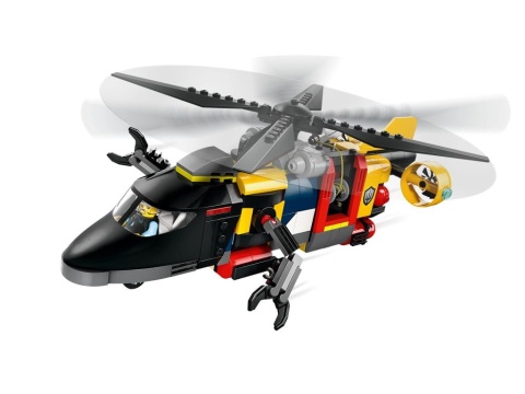 LEGO 60462 City - Zestaw z helikopterem, wozem strażackim i łodzią podwodną LEGO 60462 City - Zestaw z helikopterem, wozem strażackim i łodzią podwodną
