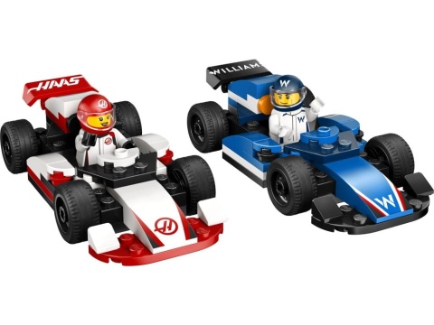 LEGO 60464 City - F1 Bolidy Williams Racing i Haas F1 LEGO 60464 City - F1 Bolidy Williams Racing i Haas F1