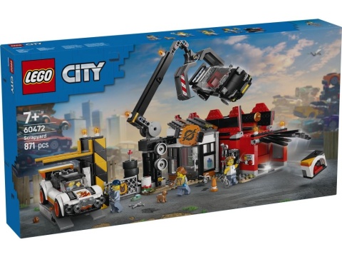 LEGO 60472 City - Złomowisko z samochodami