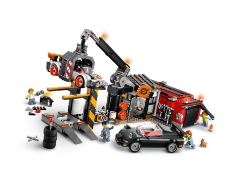 LEGO 60472 City - Złomowisko z samochodami LEGO 60472 City - Złomowisko z samochodami