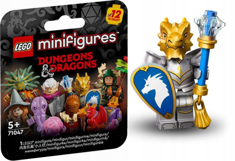 LEGO 71047 MINIFIGURES - Dungeons & Dragons: nr 4 Smoczy paladyn LEGO 71047 MINIFIGURES - Dungeons & Dragons: nr 4 Smoczy paladyn