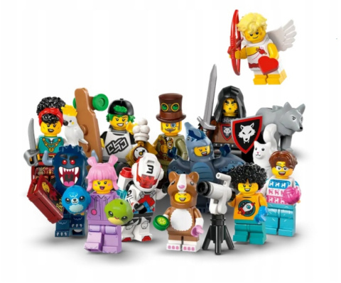 LEGO 71048 MINIFIGURES - Seria 27: nr 11 Miłośnik kotów LEGO 71048 MINIFIGURES - Seria 27: nr 11 Miłośnik kotów