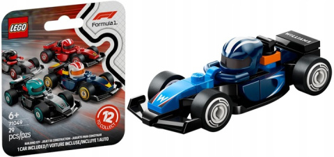 LEGO 71049 MINIFIGURES - Bolidy F1®: nr 7 zespół Williams LEGO 71049 MINIFIGURES - Bolidy F1®: nr 7 zespół Williams