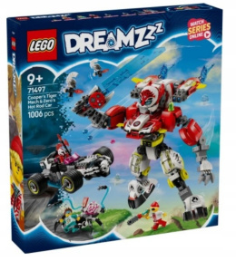 LEGO 71497 DREAMZzz - Tygrysi mech Coopera i hot rod Zero