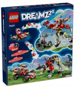 LEGO 71497 DREAMZzz - Tygrysi mech Coopera i hot rod Zero