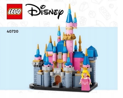 LEGO 40720 Disney - Mały zamek Śpiącej Królewny Disneya LEGO 40720 Disney - Mały zamek Śpiącej Królewny Disneya