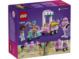 LEGO 42643 Friends - Stoisko z watą cukrową i skuter
