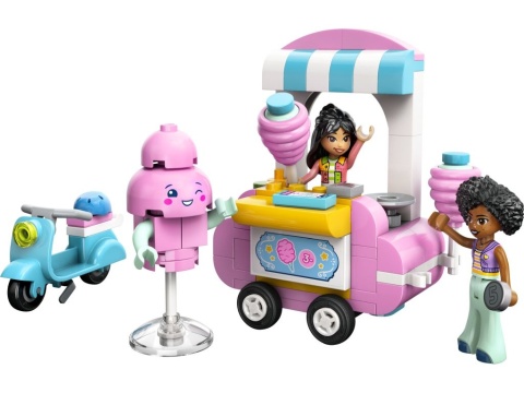 LEGO 42643 Friends - Stoisko z watą cukrową i skuter LEGO 42643 Friends - Stoisko z watą cukrową i skuter