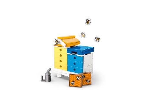 LEGO 42669 Friends - Dom pszczelarzy i kwiatowy ogród LEGO 42669 Friends - Dom pszczelarzy i kwiatowy ogród