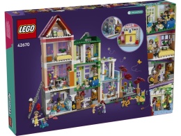 LEGO 42670 Friends - Mieszkania i sklepy w mieście Heartlake