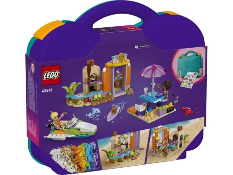 LEGO 42672 Friends - Kreatywna walizka plażowa LEGO 42672 Friends - Kreatywna walizka plażowa