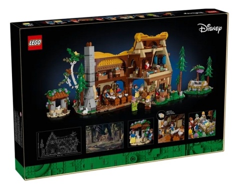 LEGO 43242 Disney - Chatka Królewny Śnieżki i siedmiu krasnoludków LEGO 43242 Disney - Chatka Królewny Śnieżki i siedmiu krasnoludków