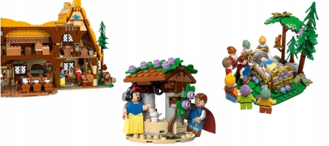 LEGO 43242 Disney - Chatka Królewny Śnieżki i siedmiu krasnoludków LEGO 43242 Disney - Chatka Królewny Śnieżki i siedmiu krasnoludków