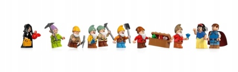 LEGO 43242 Disney - Chatka Królewny Śnieżki i siedmiu krasnoludków LEGO 43242 Disney - Chatka Królewny Śnieżki i siedmiu krasnoludków