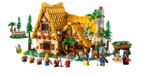 LEGO 43242 Disney - Chatka Królewny Śnieżki i siedmiu krasnoludków LEGO 43242 Disney - Chatka Królewny Śnieżki i siedmiu krasnoludków