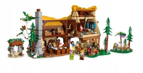 LEGO 43242 Disney - Chatka Królewny Śnieżki i siedmiu krasnoludków LEGO 43242 Disney - Chatka Królewny Śnieżki i siedmiu krasnoludków