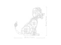 LEGO 43247 Disney - Król Lew - młody Simba