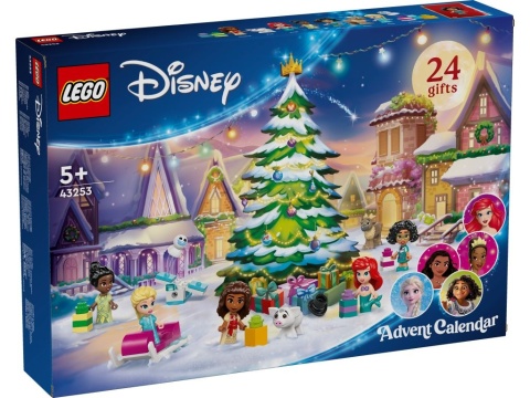 LEGO 43253 Disney - Kalendarz adwentowy na 2024 rok