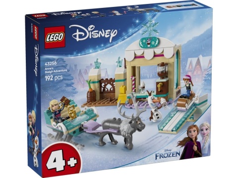 LEGO 43256 Disney - Przygoda na sankach Anny