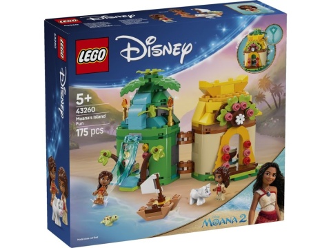LEGO 43260 Disney - Zabawy Vaiany na wyspie