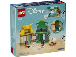 LEGO 43260 Disney - Zabawy Vaiany na wyspie