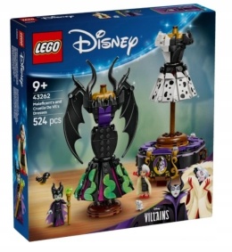 LEGO 43262 Disney - Suknie Diaboliny i Cruelli De Mon