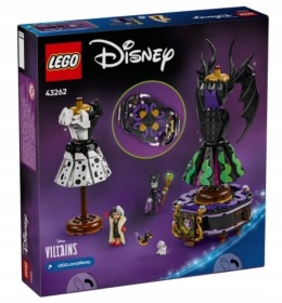 LEGO 43262 Disney - Suknie Diaboliny i Cruelli De Mon