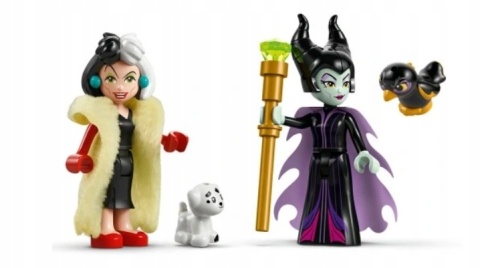 LEGO 43262 Disney - Suknie Diaboliny i Cruelli De Mon LEGO 43262 Disney - Suknie Diaboliny i Cruelli De Mon