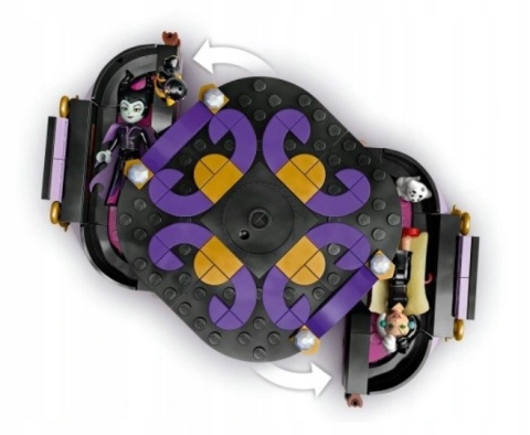 LEGO 43262 Disney - Suknie Diaboliny i Cruelli De Mon LEGO 43262 Disney - Suknie Diaboliny i Cruelli De Mon
