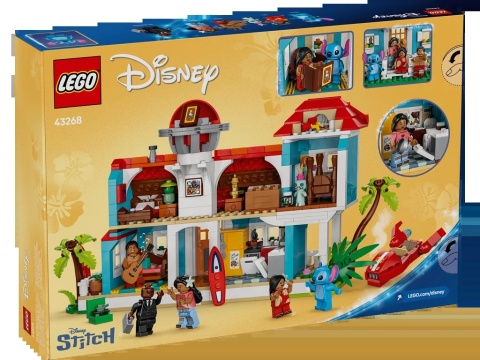 LEGO 43268 Disney - Domek na plaży Lilo i Stitcha LEGO 43268 Disney - Domek na plaży Lilo i Stitcha