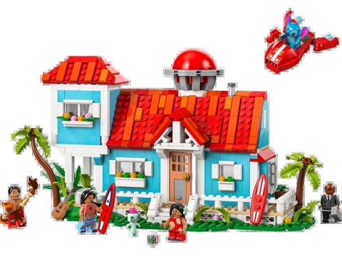 LEGO 43268 Disney - Domek na plaży Lilo i Stitcha LEGO 43268 Disney - Domek na plaży Lilo i Stitcha