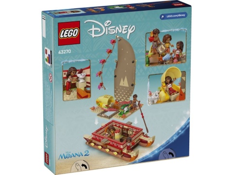LEGO 43270 Disney - Kajakowa przygoda Vaiany LEGO 43270 Disney - Kajakowa przygoda Vaiany