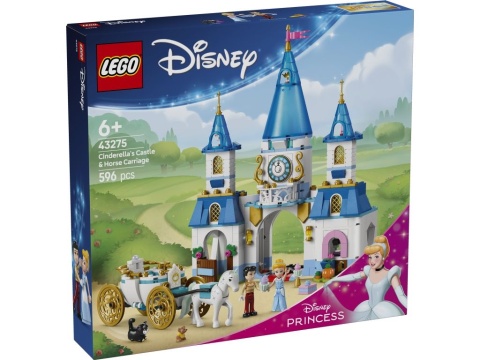 LEGO 43275 Disney - Zamek Kopciuszka i kareta LEGO 43275 Disney - Zamek Kopciuszka i kareta