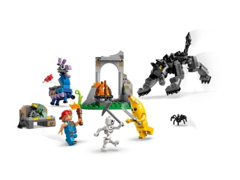 LEGO 77075 Fortnite - Skórek i Iskra oraz obóz LEGO 77075 Fortnite - Skórek i Iskra oraz obóz