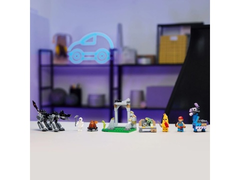 LEGO 77075 Fortnite - Skórek i Iskra oraz obóz LEGO 77075 Fortnite - Skórek i Iskra oraz obóz