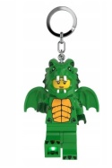 LEGO LGL - KE224H - Brelok LED - Classic: Zielony Smok