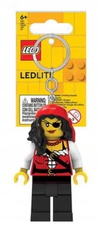 LEGO LGL - KE193H - Brelok LED - Classic: Piratka