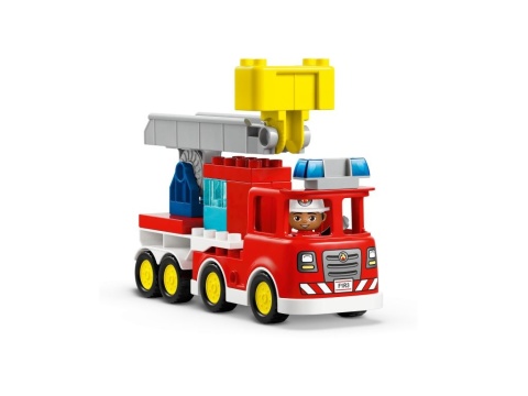 LEGO 10473 Duplo - Wóz strażacki z wężem i strażakiem