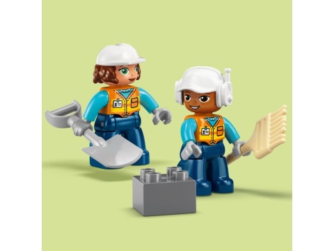 LEGO 10476 Duplo - Plac budowy z pojazdami 3 w 1