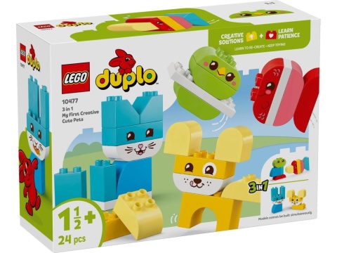 LEGO 10477 Duplo - Kreatywne zwierzaki 3 w 1