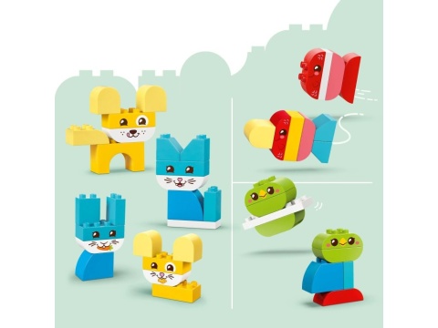 LEGO 10477 Duplo - Kreatywne zwierzaki 3 w 1